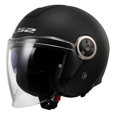 LS2 "of620 classy solid" jethelm helmet of620 classy solid xs matt black