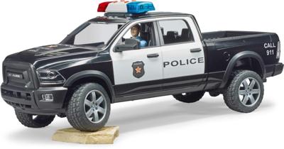 RAM 2500 politievoertuig met politieman van Bruder