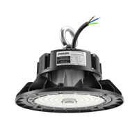 Triton - LED High Bay - 100 Watt 17.500 Lumen - 175lm/W - Samsung LED&apos;s - 4000K Neutraal wit - IP65 Waterdicht - IK09 - 1-10V Dimbaar - met Philips Driver - Ra80 - thumbnail