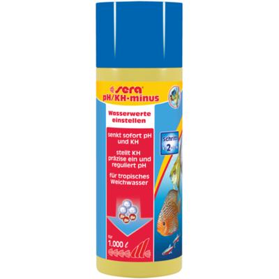 Sera pH/KH-minus 250ml voor Optimale Waterkwaliteit in Aquariums - Zachtwater Visverzorging