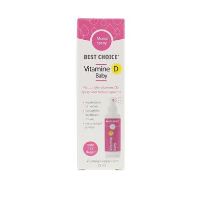 TS Choice Vitaminespray vitamine D baby 25 Milliliter