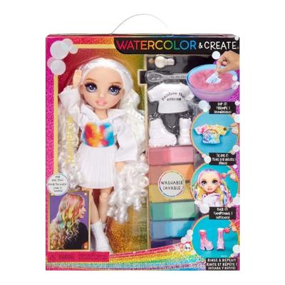 Rainbow High - Water Colour - 1 modepop van 27 cm (paars) - 2 outfits en accessoires om te personaliseren - Kleur je haar Rainbow High - Water Colour - 1 modepop van 27 cm (paars) - 2 outfits en accessoires om te personaliseren - Kleur je haar