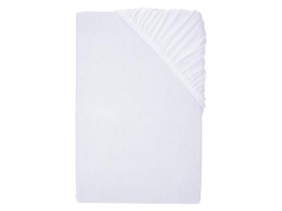 LIVARNO Jersey hoeslaken 90-100 x 200 cm (Wit)