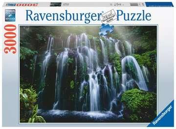 Puzzel Ravensburger Chutes d'eau, Bali Paysage et nature 3000 Onderdelen