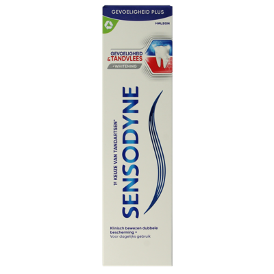 Sensodyne Tandpasta gevoeligheid & tandvlees whitening 75 Milliliter