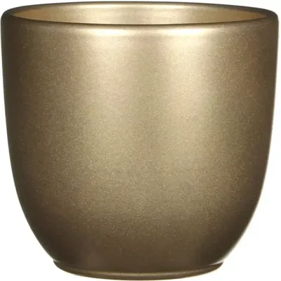 Tusca pot rond goud h13xd13,5 cm Mica Decorations - Mica decorations