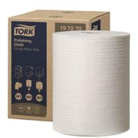 Reinigingsdoek Tork W1-W2-W3 Premium 1-laags 450 vel wit 197270 - thumbnail