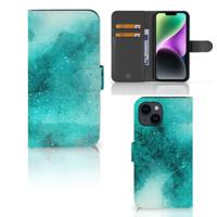 Hoesje iPhone 15 Painting Blue - thumbnail