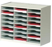 Paperflow sorteerrek Evolution, 24 vakken - thumbnail