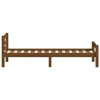 Bedframe massief grenenhout honingbruin 100x200 cm - thumbnail