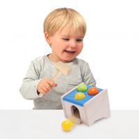 Schleich Wonderworld houten hamerbankje houten speelgoed wed-3088 - thumbnail
