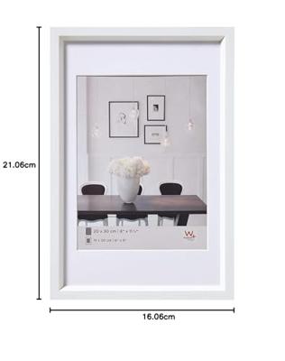 Walther Steel Style fotolijst 15x20cm wit Walther Steel Style fotolijst 15x20cm wit