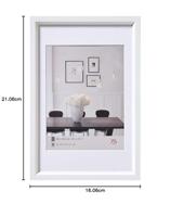 Walther Steel Style fotolijst 15x20cm wit - thumbnail