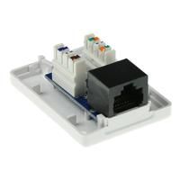 ACT FA5003 Modulair Opbouwdoos Unshielded 1-voudig CAT5E - thumbnail