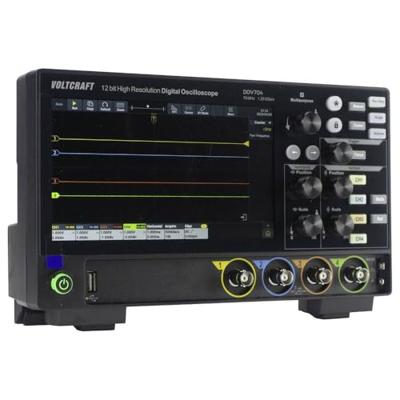 VOLTCRAFT DOV704 Digitale oscilloscoop 70 MHz 4-kanaals 1.25 GSa/s 50 Mpts 12 Bit Digitaal geheugen (DSO) 1 stuk(s) VOLTCRAFT DOV704 Digitale oscilloscoop 70 MHz 4-kanaals 1.25 GSa/s 50 Mpts 12 Bit Digitaal geheugen (DSO) 1 stuk(s)