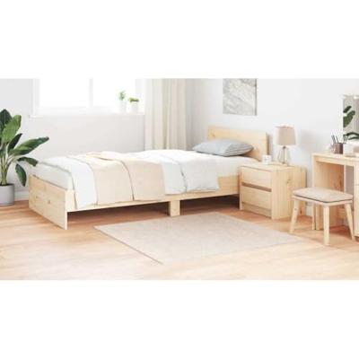 VidaXL Antislip shaggy tapijt crème 120 x 120 cm pp VidaXL Antislip shaggy tapijt crème 120 x 120 cm pp