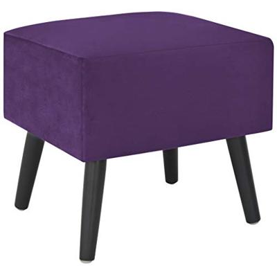 VidaXL Nachtkastje 40x35x40 cm fluweel donkerpaars