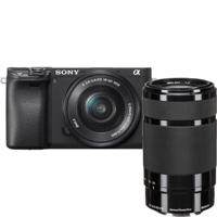 Sony A6400 body zwart + 16-50mm + 55-210mm - thumbnail