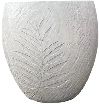 Terraliet bloempot 44x0cm wit