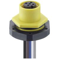 Lutronic 1220 05 T20CW102 0,5m Sensor/actuator inbouwconnector M12 Aantal polen (sensoren): 5 Bus, inbouw 1 stuk(s) - thumbnail
