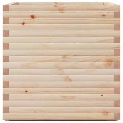 Plantenbak 70x70x72 cm massief grenenhout
