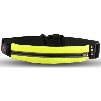 Outwet Gato sport usb led belt waterproof neon yellow onesize