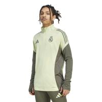 adidas Real Madrid Trainingstrui 1/4-Zip 2025-2026 Lichtgroen Grijs - thumbnail