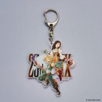 Final Fantasy IX Acrylic Keychain - 25th Anniversary Zidane & Garnet - thumbnail