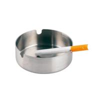 Asbak Polyflame Zilverkleurig Klassiek Roestvrij staal metaal Ø 8 cm - thumbnail