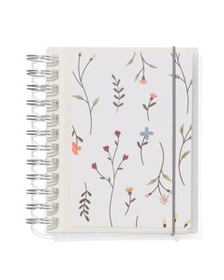 HEMA Fotoboek insteeketui met spiraal 16x13 bloem