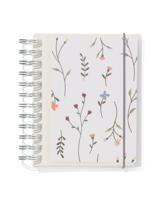 HEMA Fotoboek insteeketui met spiraal 16x13 bloem - thumbnail