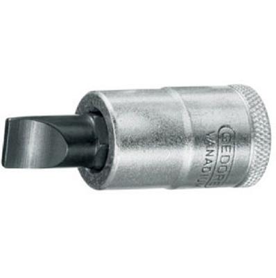 Gedore IS 19 8X1,2 6656060 Plat Schroevendraaierdop 8 mm 1/2 (12.5 mm)