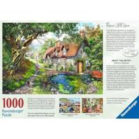 Ravensburger legpuzzel flower hill lane, 1000st. - thumbnail