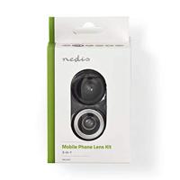 Set Cameralenzen - Gebruikt voor: Smartphone/Tablet - 3-in-1 - Type lens: Brede Hoek/Macro/Visoog - Schroef en Plug - thumbnail