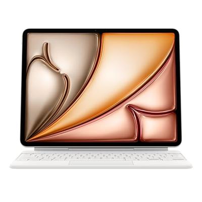 Apple Magic Keyboard-hoes voor de 13-inch iPad Air (M3), comfortabel typen, ingebouwde trackpad, Portugees - Wit ​​​​​​​