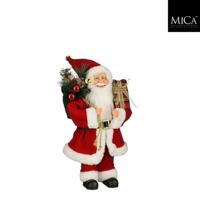 Mica Decorations Decoratie Kerstman 25x15x40 cm - thumbnail