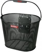KLICKFIX Rixen & kaul fietsmand, voorop "oval plus ef" fr.basket r&k oval plus ef black - thumbnail