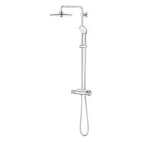 Grohe Euphoria 260 regendoucheset met 6 straalsoorten en thermostaatkraan Ø26cm chroom - thumbnail