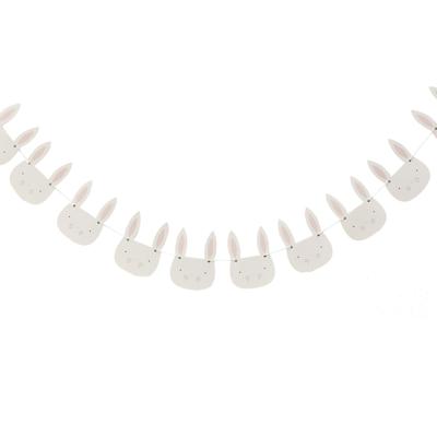 Ginger Ray slinger bunny wit/roze 2 m | 20 stuks Ginger Ray slinger bunny wit/roze 2 m | 20 stuks