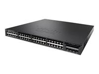 Cisco Catalyst 3650-48FD-L – Switch – gemanaged – 48 x 10/100/1000 (PoE+) + 2 x 10 gigabit protocol + – desktop-computer, rekmontage – PoE+ (775 W) - thumbnail