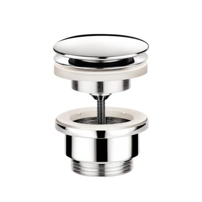 Afvoerplug Hotbath Cobber Always-Open met Schroef Rond Chroom