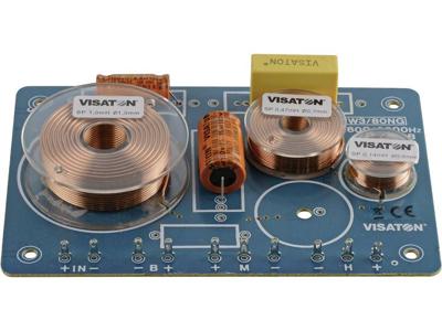 Visaton HW 3/80 NG - 8 Ohm 3-weg frequentiescheidingsfilter 8 Ω