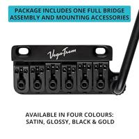 VegaTrem VT1 UltraTrem 2-Points Black brug voor elektrische gitaar - thumbnail