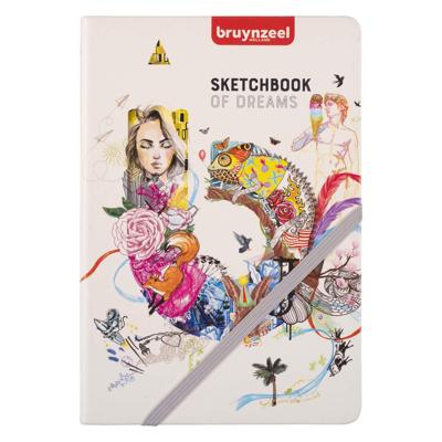 Bruynzeel creatives schets/notitieboek a5 140 g/m 80 vellen
