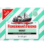 Fisherman's Friend Mint suikervrij 3-pack 25 Gram - thumbnail