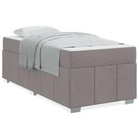 Bedframe Taupe 90 x 200 cm Stof - thumbnail