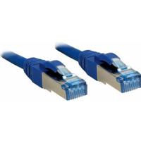 LINDY 47150 RJ45 Netwerkkabel, patchkabel CAT 6A S/FTP 3.00 m Blauw 1 stuk(s) - thumbnail