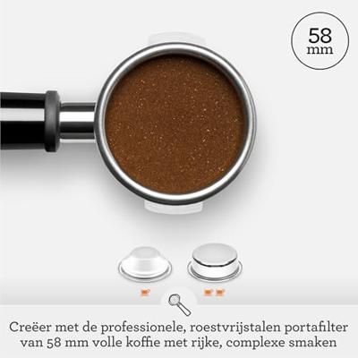Sage Oracle Dual Boiler SES995BTR4EEU1 Espresso apparaat Zwart