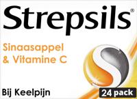 Strepsils Sinaasappel / Vitamine C 24 Zuigtabletten - thumbnail