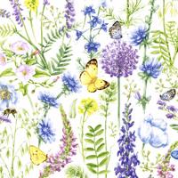 Creativ Company Servetten, voorjaar, afm 33x33 cm, 20 stuk/ 1 doos - thumbnail